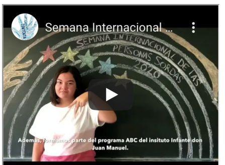 Semana Internacional de las personas sordas 2020