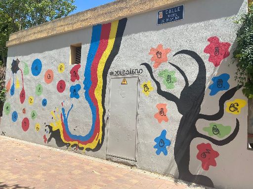 La oficina del grafiti da vida al Infante