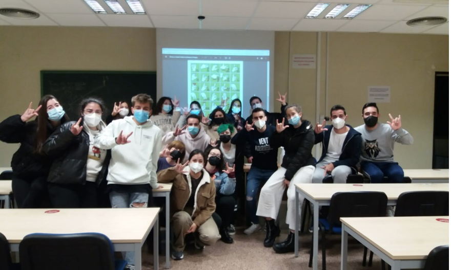 Los universitarios conocen el programa ABC 🖖🤙🏾✌🏿👌🏼