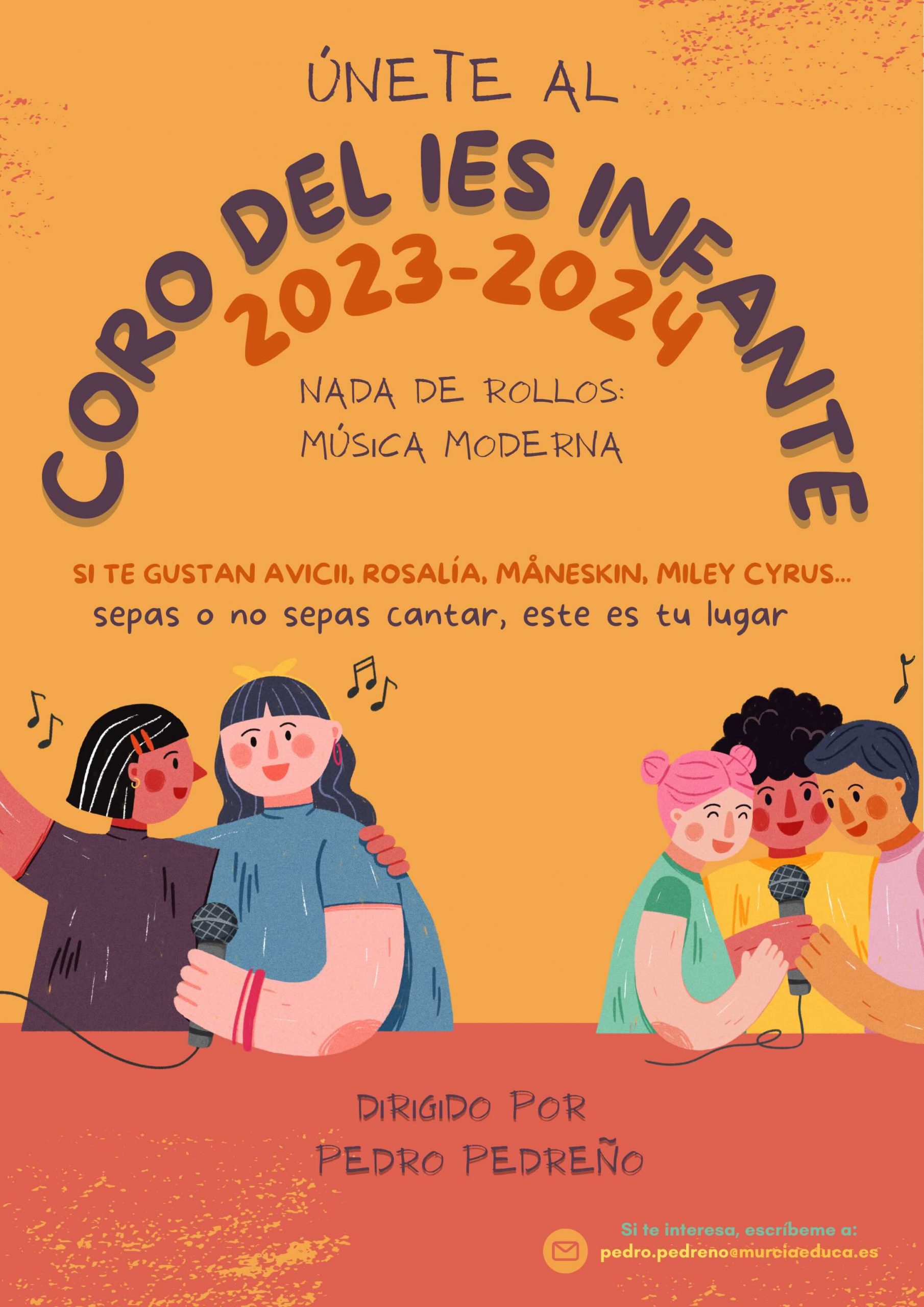 El próximo mes de enero incia el taller de coro